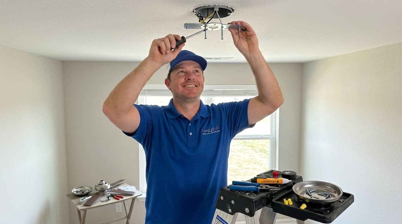 How To Install A Ceiling Fan To Enhance Airflow