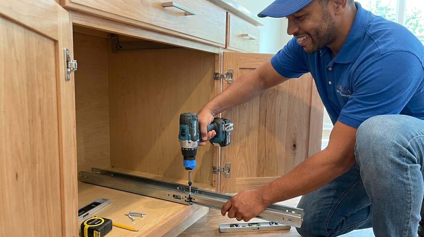 How to Install a Pull Out Cabinet Organizer for Better Kitchen Storage