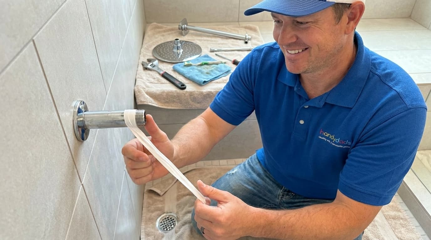 How to Install a Rainfall Shower Head with a Wall Mounted Extension Arm