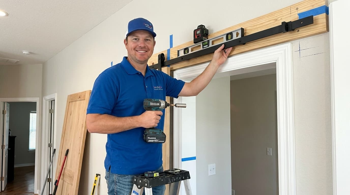 How to Install a Modern Sliding Barn Door