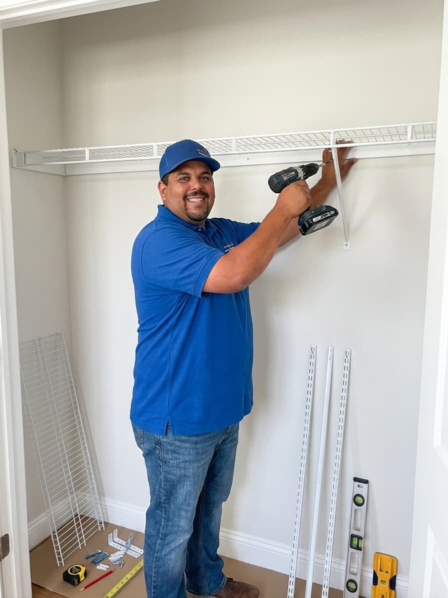 How to Install a Wire Closet Organizer for Better Organization