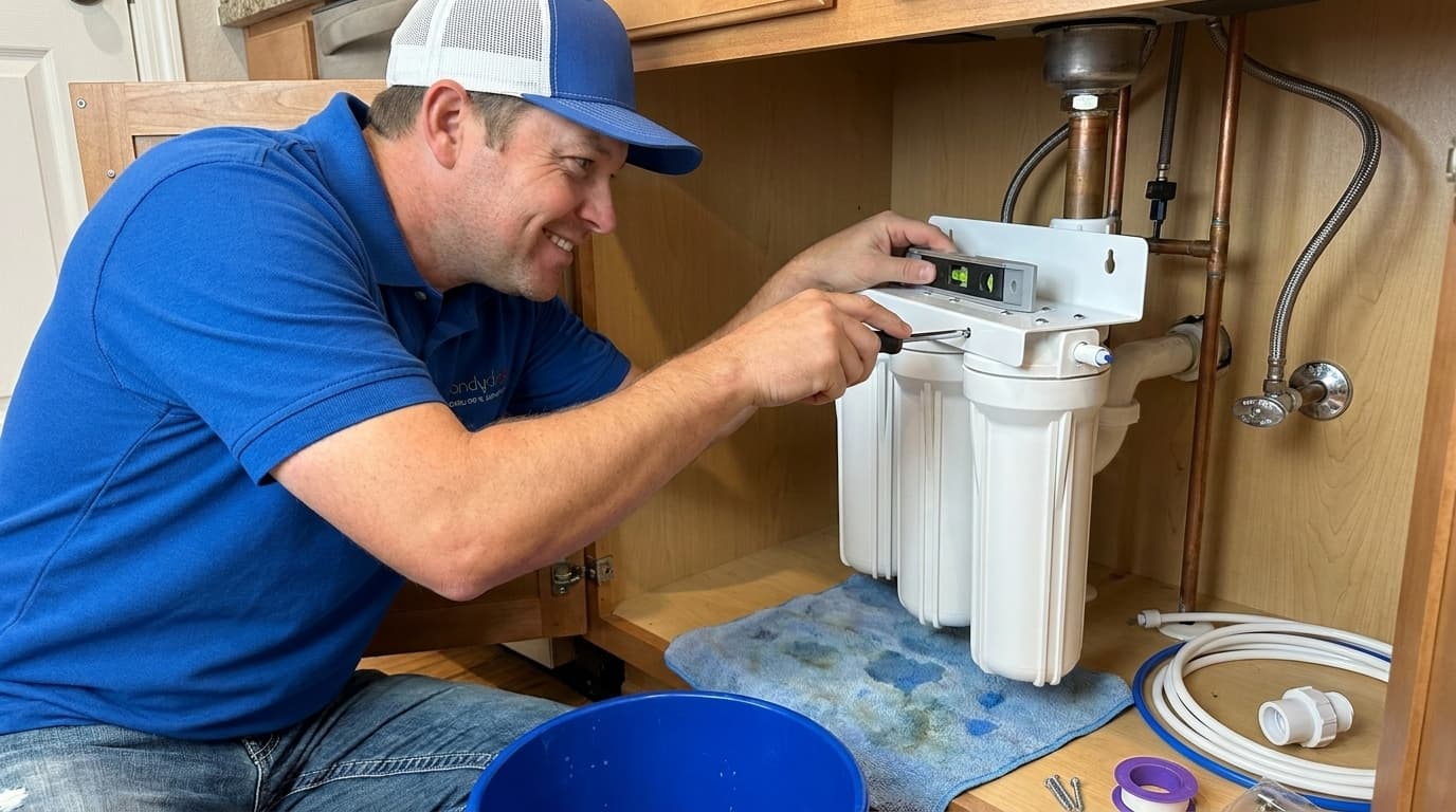 How to Install an Under Sink Water Filtration System