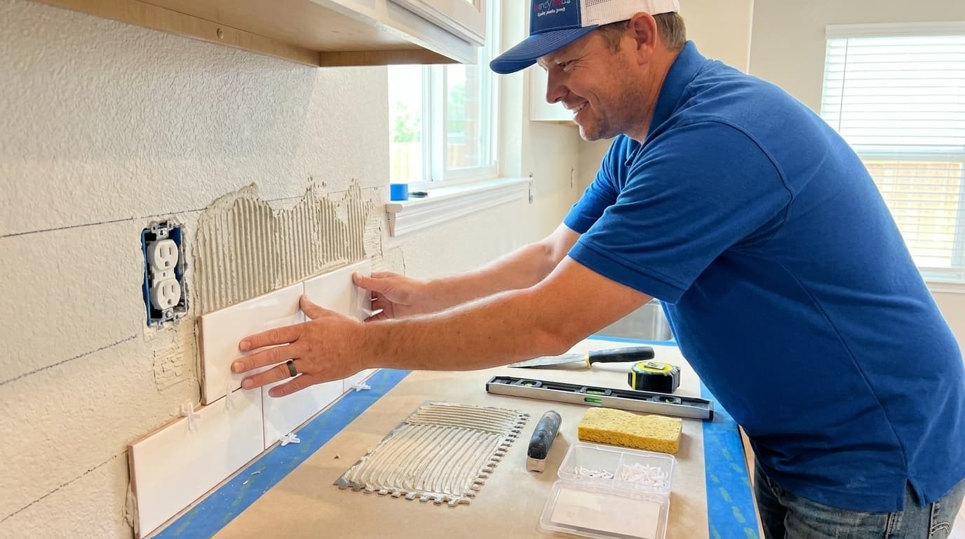 How to Install a Decorative Kitchen Tile Backsplash