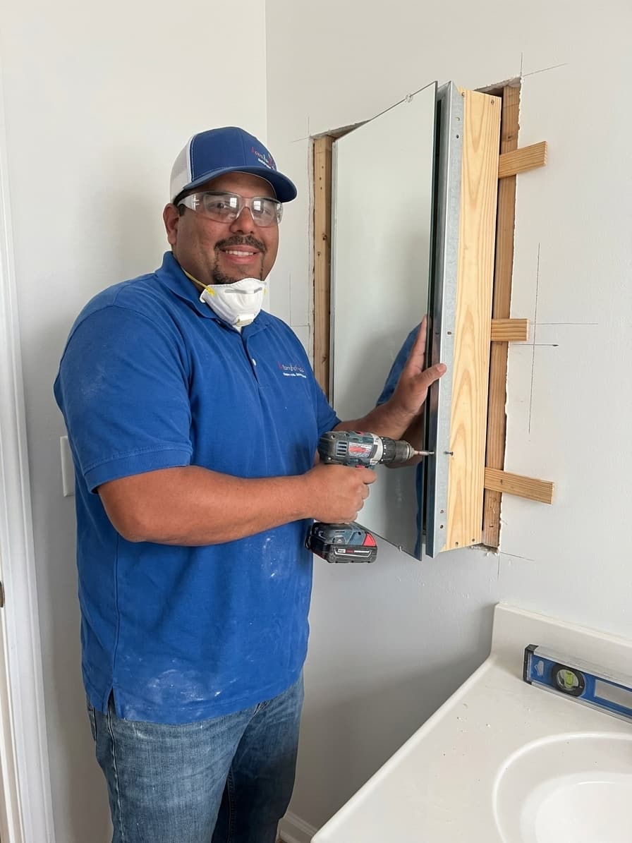 How to Install a Recessed Medicine Cabinet for Extra Storage