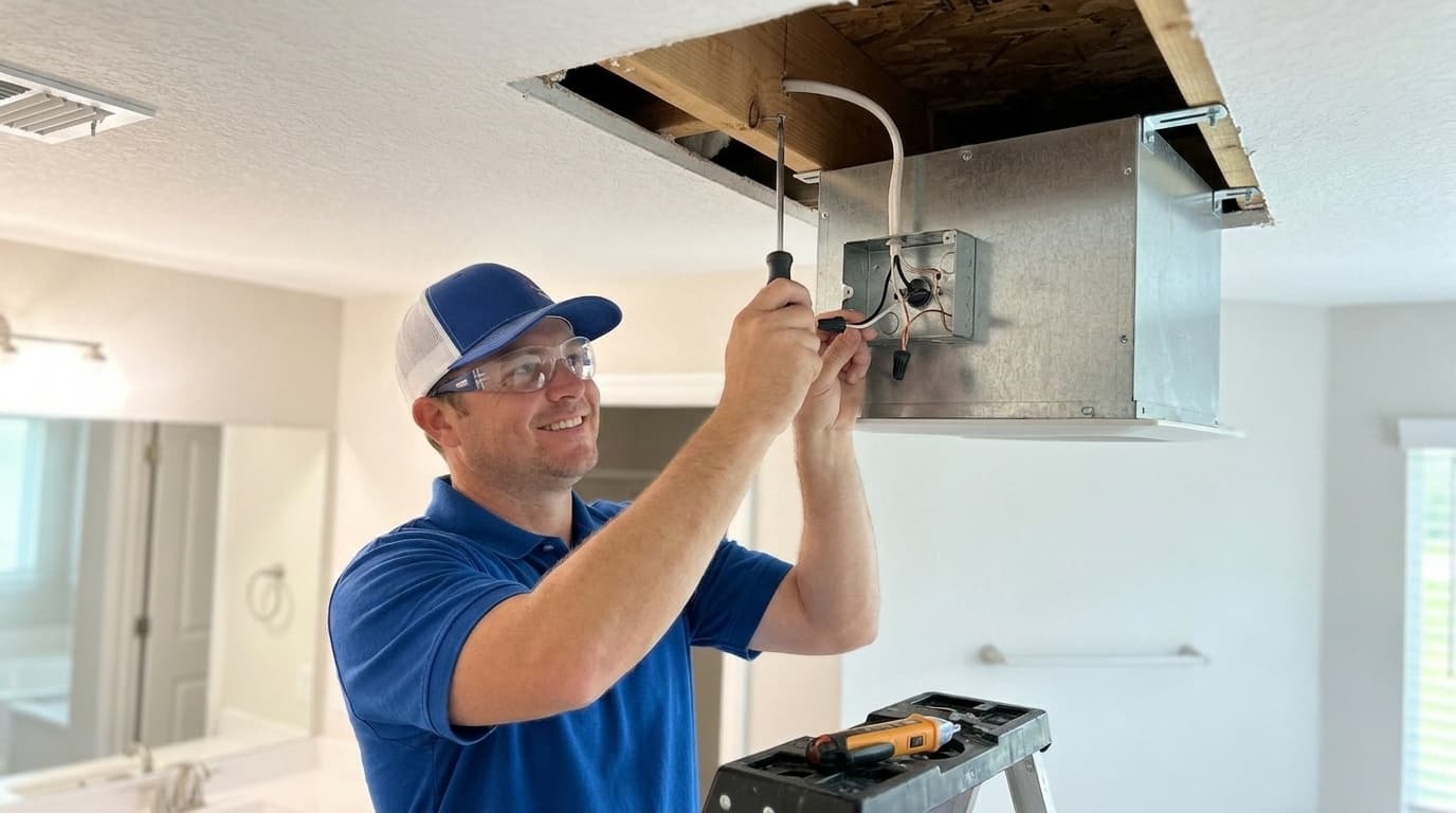 How to Replace a Bathroom Exhaust Fan and Improve Ventilation