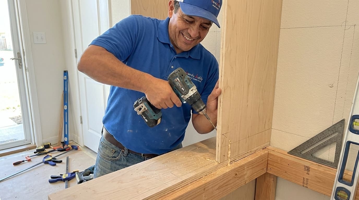 How to Install a Mudroom Bench with Cubbies