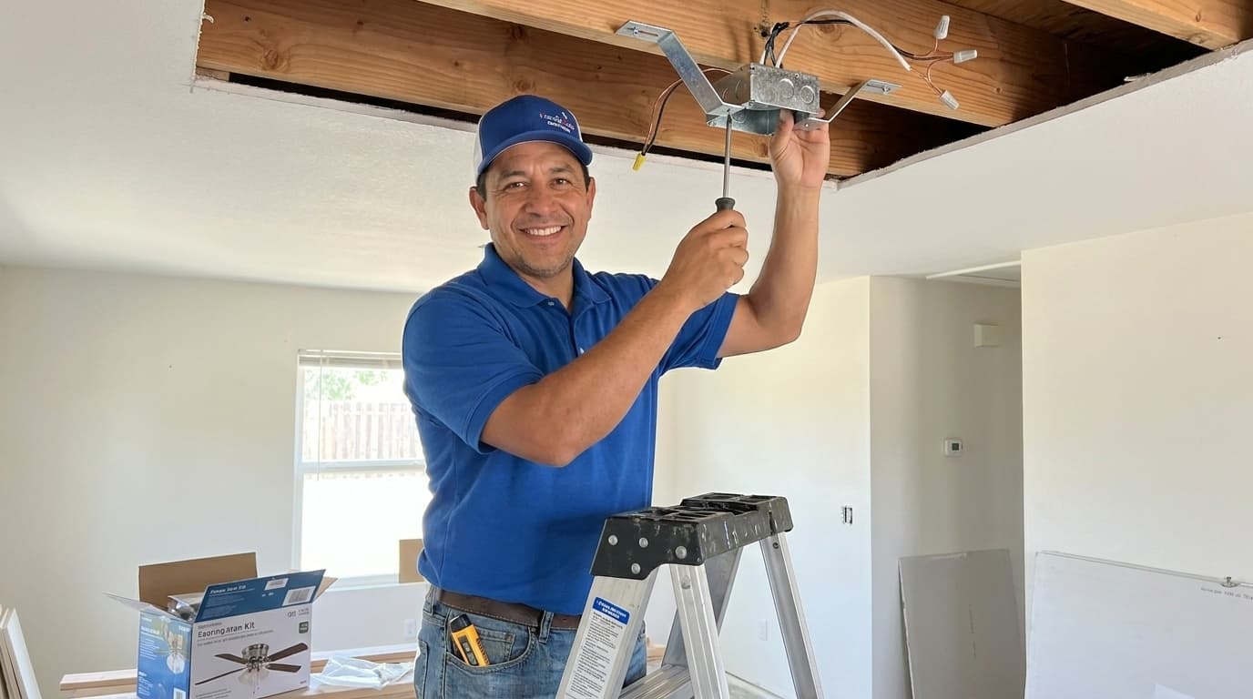 How to Install a Ceiling Fan for Improved Airflow