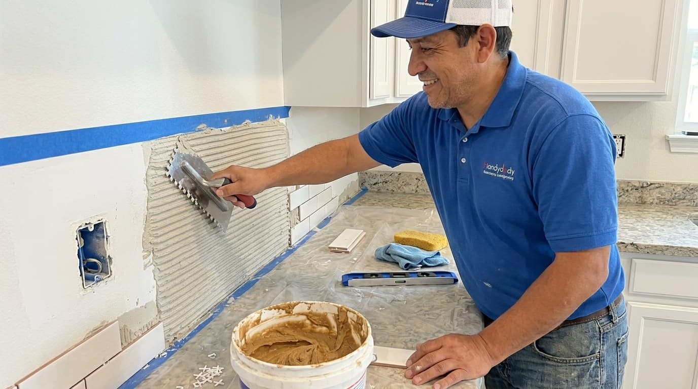 How to Install a Classic Ceramic Tile Backsplash