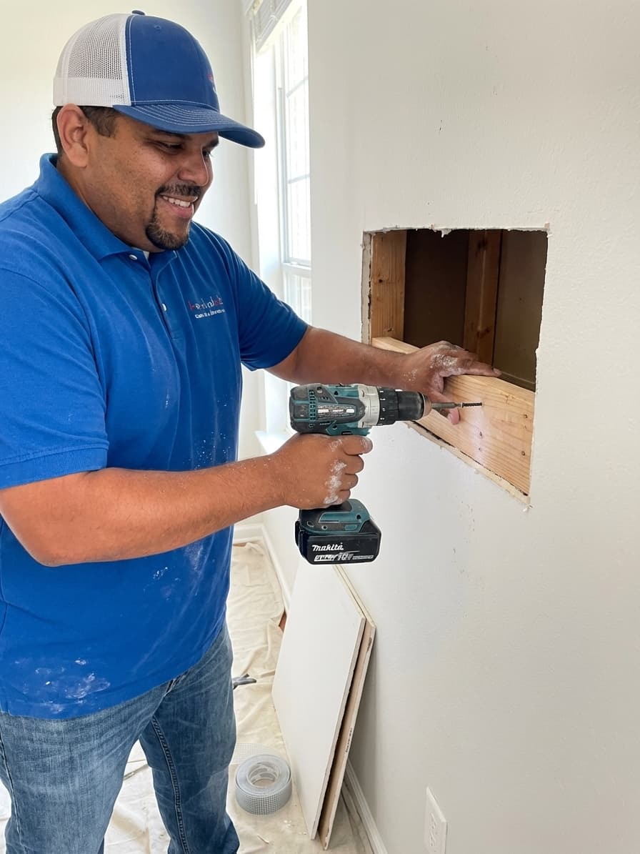 Repairing Damaged Drywall Holes Like a Professional
