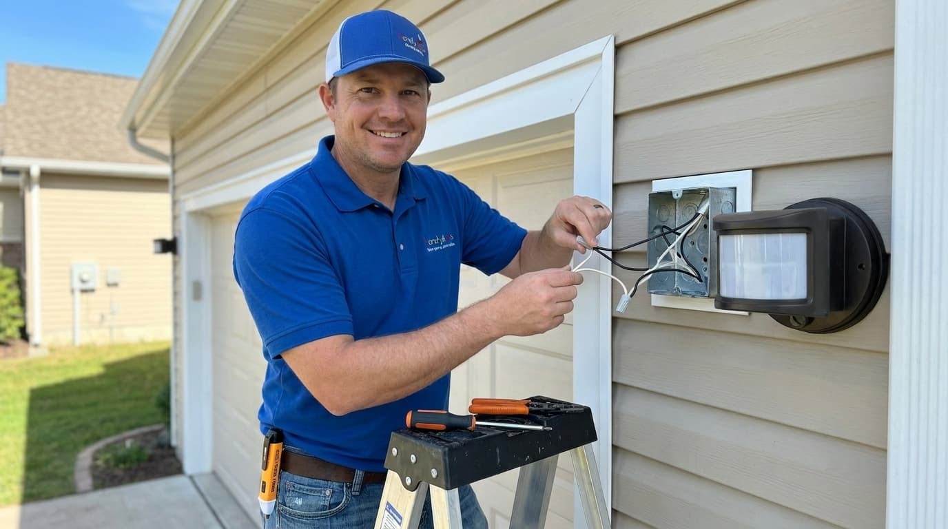 How to Install Motion Sensor Outdoor Security Lighting