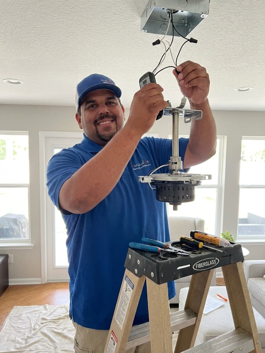 How to Install a Ceiling Fan with a Remote Control