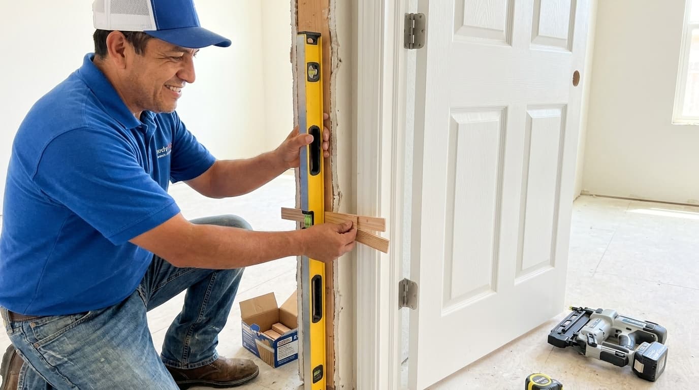 How to Install a Pre Hung Interior Door for a Finished Look